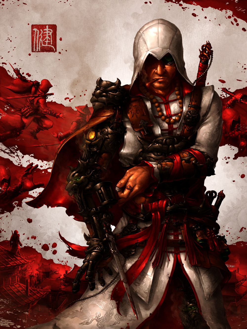 Ассасин крид арт. Ассасин Крид Ронин. Assassins Creed Art. Японский ассасин Крид. Ассасин боец.