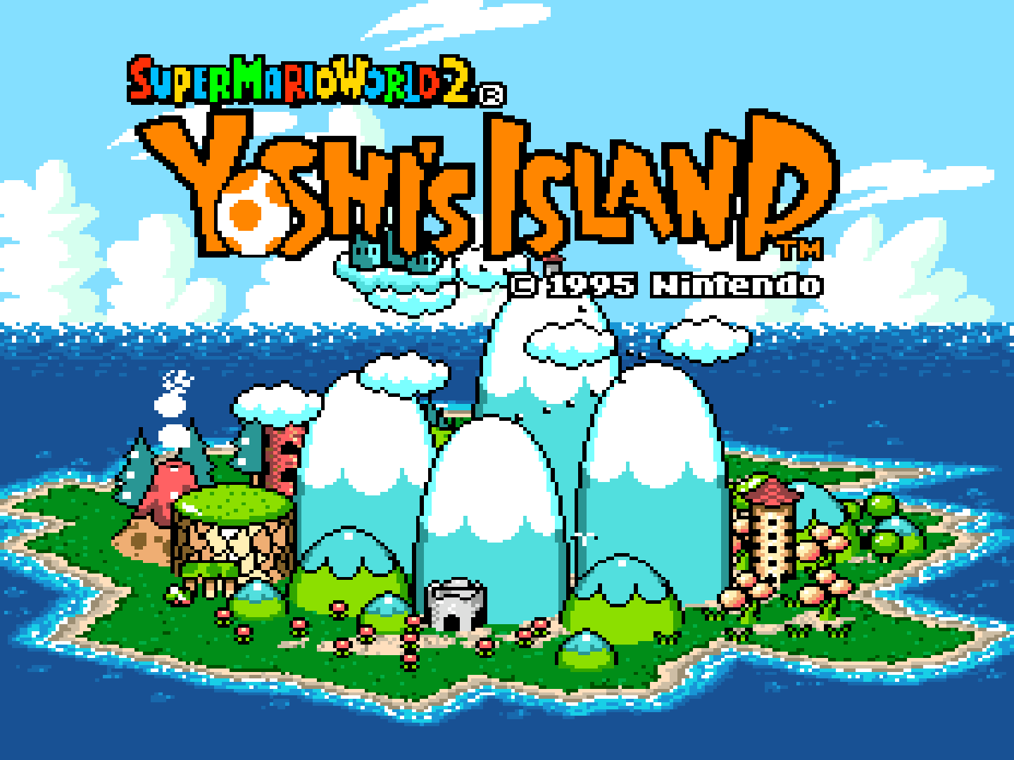 Игра super mario world. Super Mario World 2 - Yoshi's Island Snes. Super Mario Yoshi Island. Супер Марио ворлд Yoshi Island 1. Super Mario World 2 Yoshis Island.